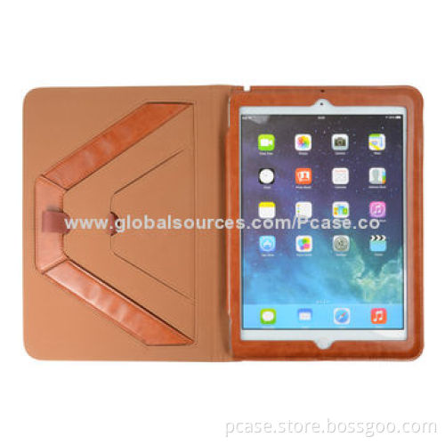 Premium Leather Cases for iPad Air, All Round Protection, OEM Orders Welcomed